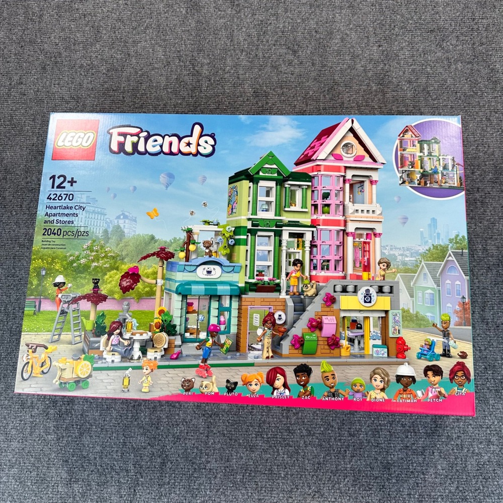LEGO Friends Heartlake City Apartments and Stores 42670 Building Set 2040 PCS‎ - Picture 4 of 7